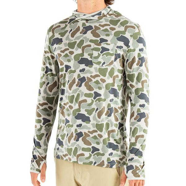 Free Fly Men's Bamboo Lightweight Hoody Water Camo – Creek and