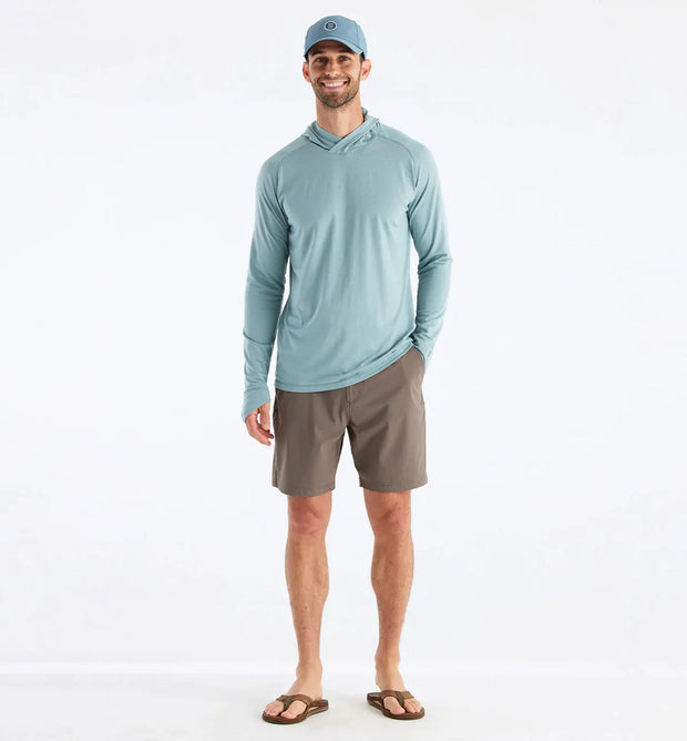 Free Fly - Men's Elevate Lightweight Hoodie Canyon Clay / XL