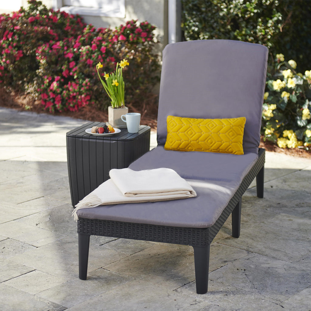 keter jaipur sun lounger cushion