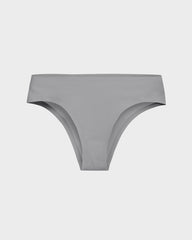 Ambra Microfibre Seamless Singles Cheeky Hipster AMSSMFCH Grey Marle Womens  Underwear