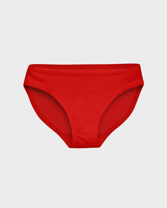 B91xZ Cotton Bikini Underwear for Women Beyondsoft Bikini Underwear,Red M 