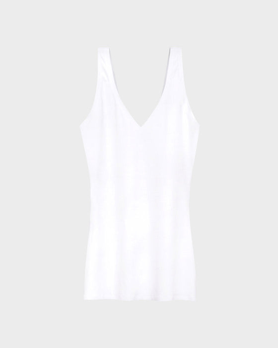 Seamless vest top - White - Ladies