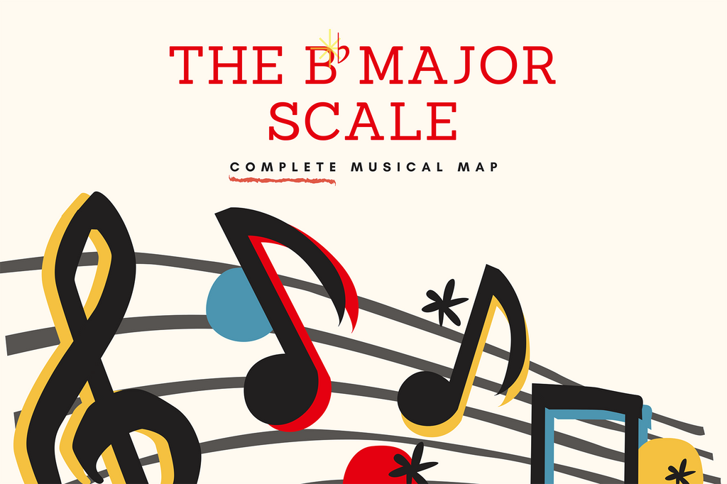 The Bb Major Scale COMPLETE Map!