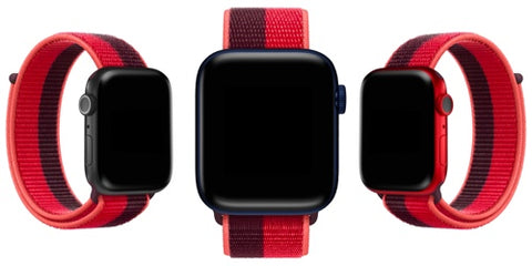 apple watch compatible sports loop band candy strap