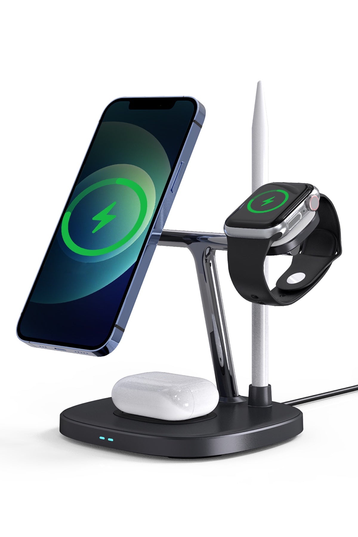 Wiwu Power Air 15w Magsafe Compatible 4in1 Wireless Charger – bikordon