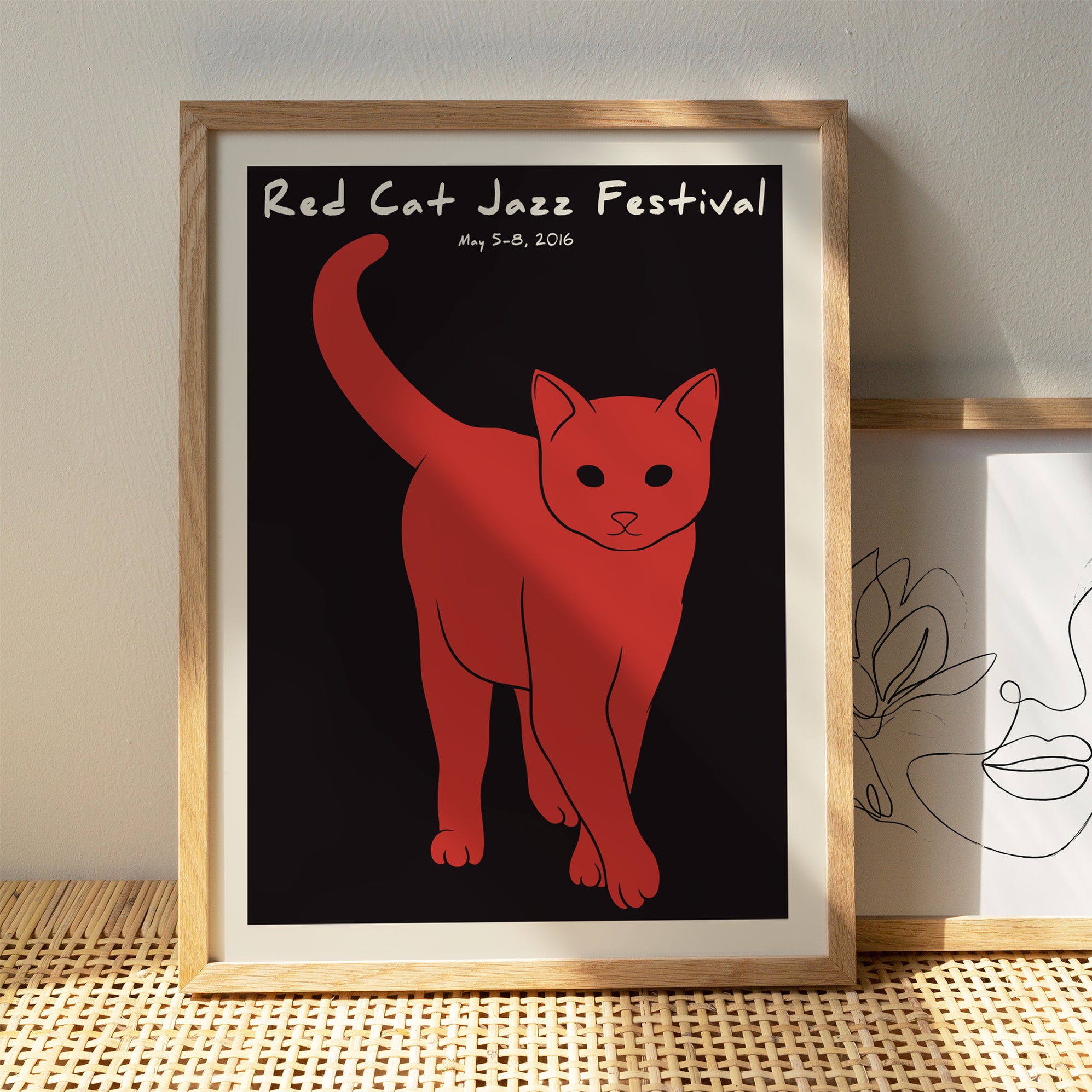 Red Cat Jazz Festival Poster — HypeSheriff US