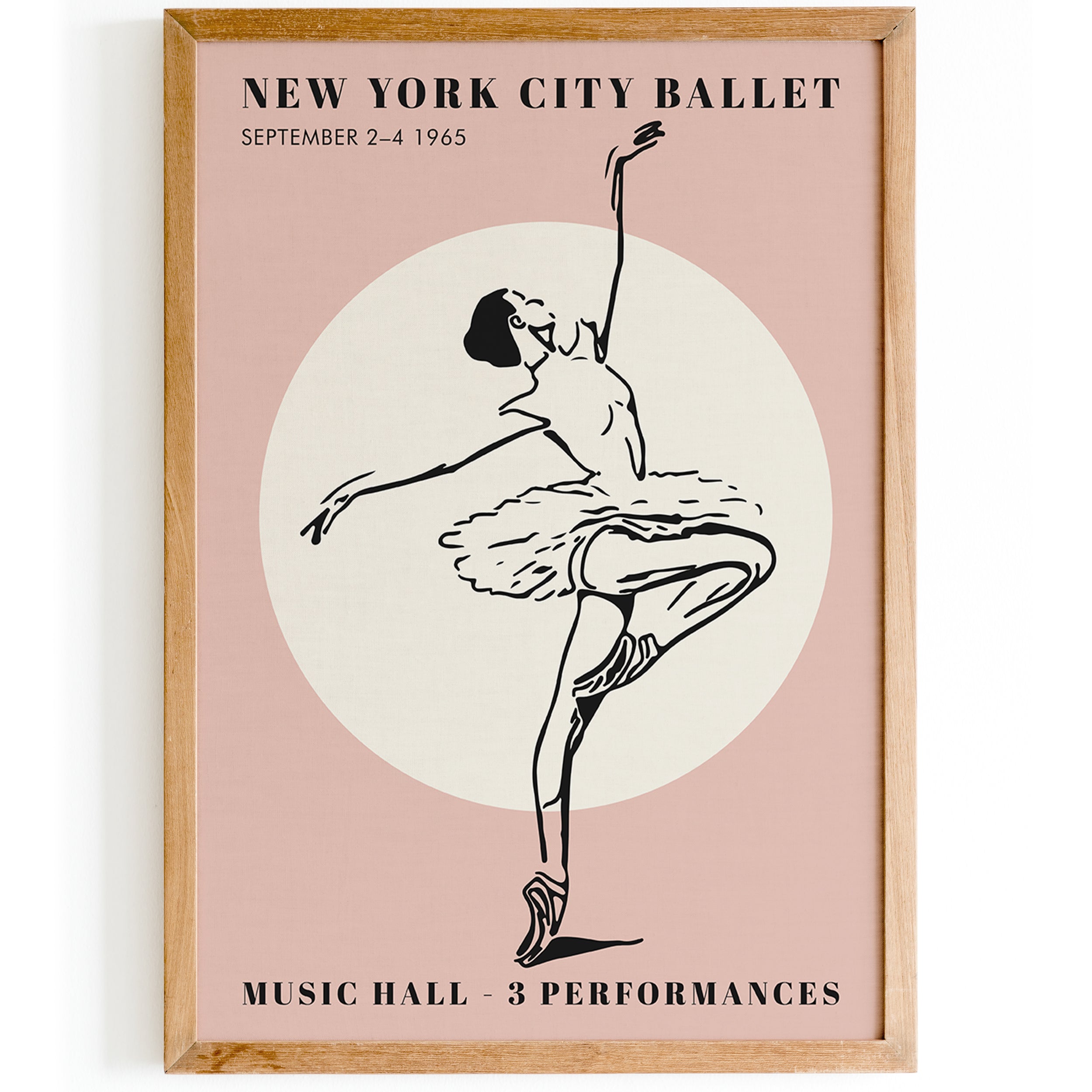 New York City Ballet Poster — HypeSheriff US