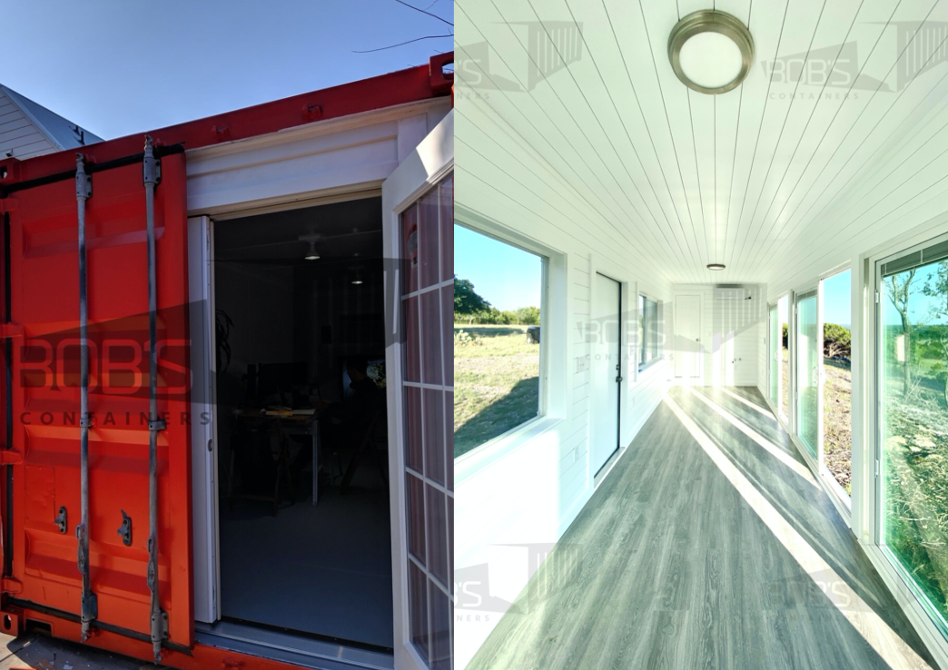 DIY 20 ft Shipping Container Home | The Abilene - Bob's Containers