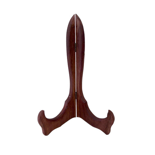 Decorative Wooden Plate Stand 