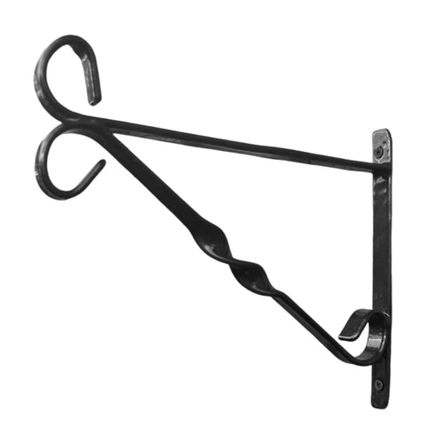 Black 15 Inch, 38cm hanging basket bracket