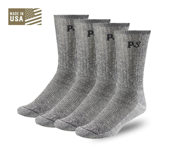 Below Zero Crew | American Made Merino Wool Socks | People Socks