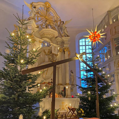 Igreja no Natal, tirada por Andreas Müller