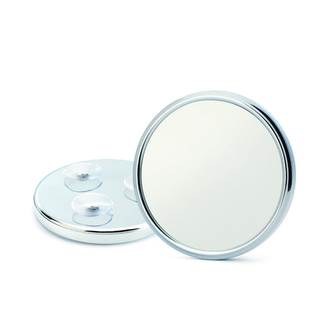 Pictured: The SP2 5x magnification shaving mirror with suction cups by MÜHLE