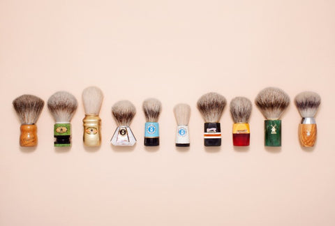 A snapshot of MÜHLE shaving brushes through the years