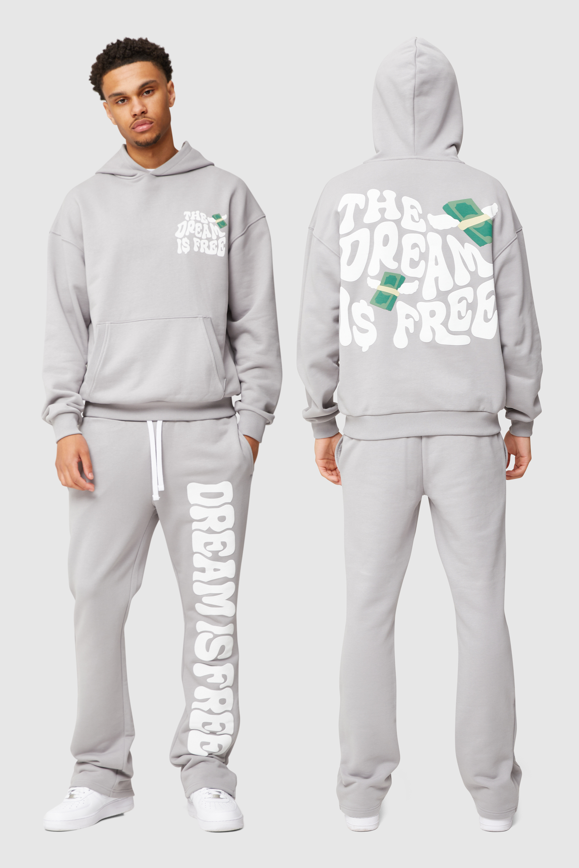 DREAM IS FREE TRACKSUIT - GREY