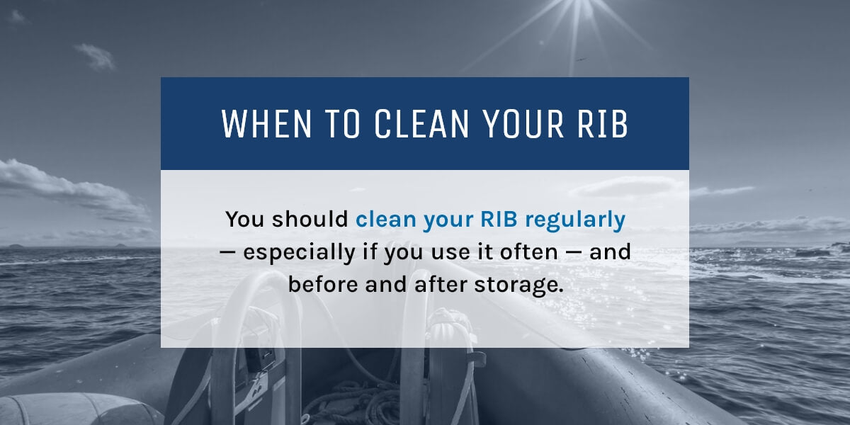 Rigid Hull Inflatable Boat (RIB) Cleaning Guide