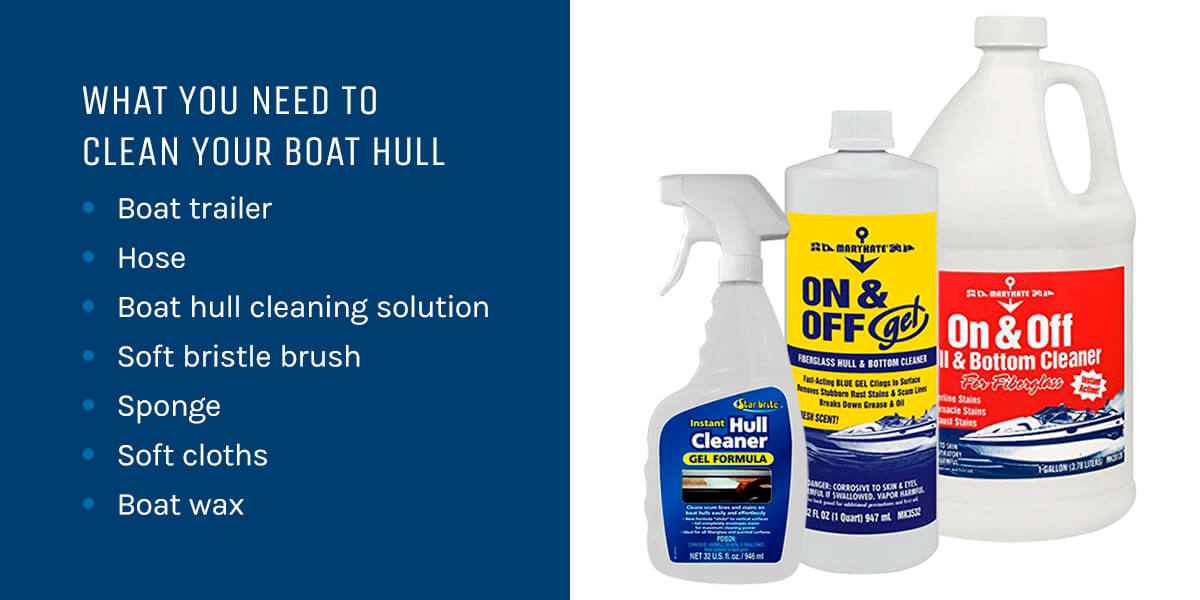 What You Need to Clean Your Boat Hull