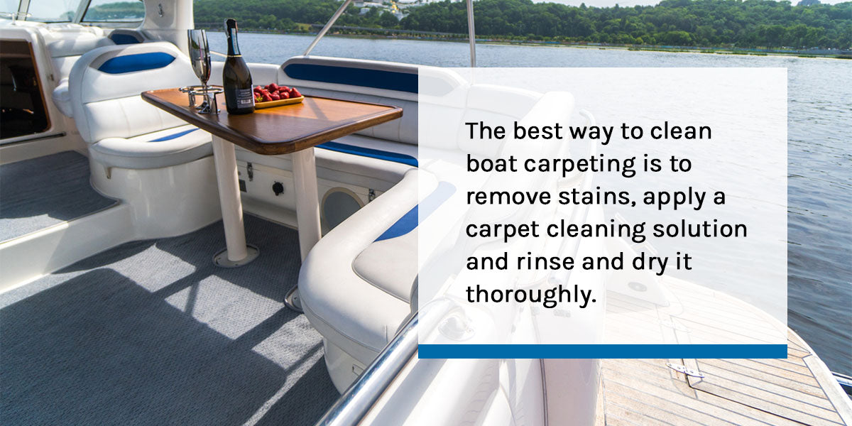 How to Clean Boat Carpet