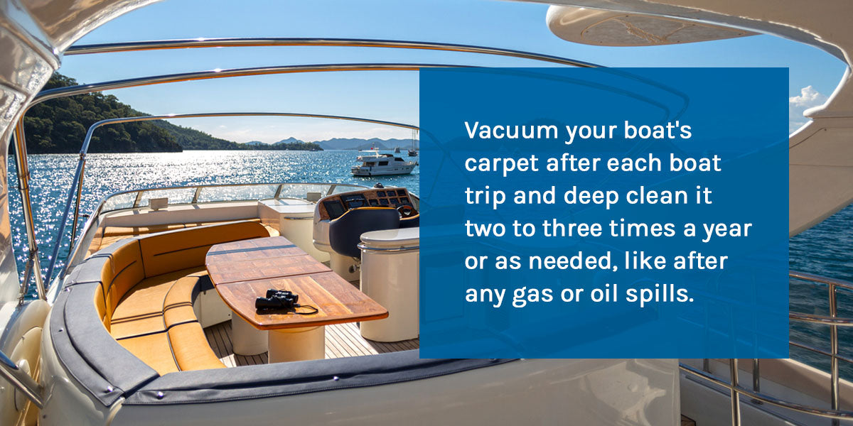 How to Clean Interior Boat Carpet