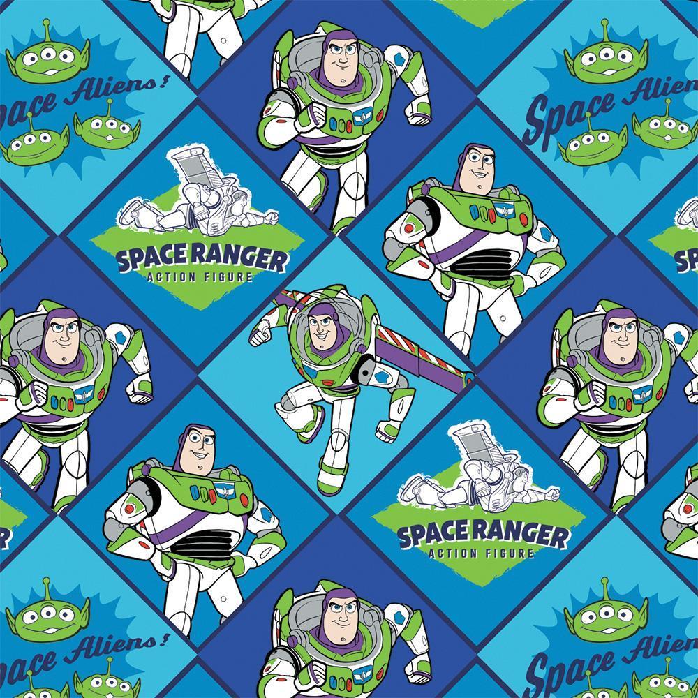 Buzz Lightyear - Flannel - 1/2 Metre – The Fabric Snob