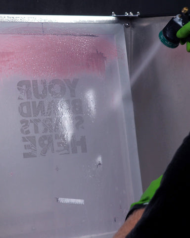 TIPS FOR CLEANING SCREEN PRINTING INK OFF SCREENS USING SGREEN