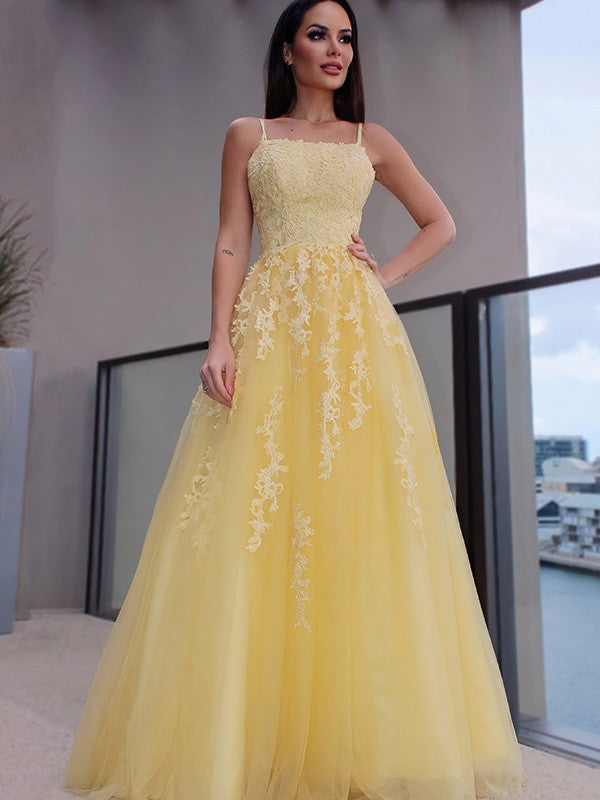 Two Piece Light Yellow Mermaid Lace Prom Dresses FD2547 – Viniodress