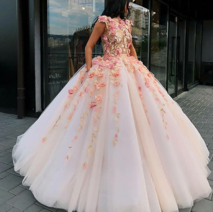 simple but elegant ball gowns
