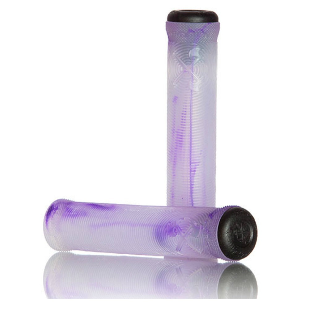 purple bmx grips