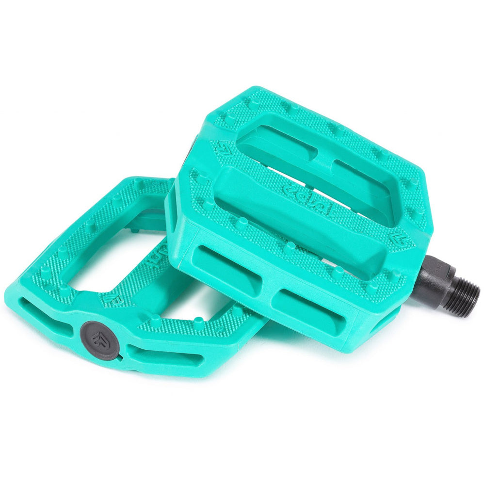 teal mtb pedals