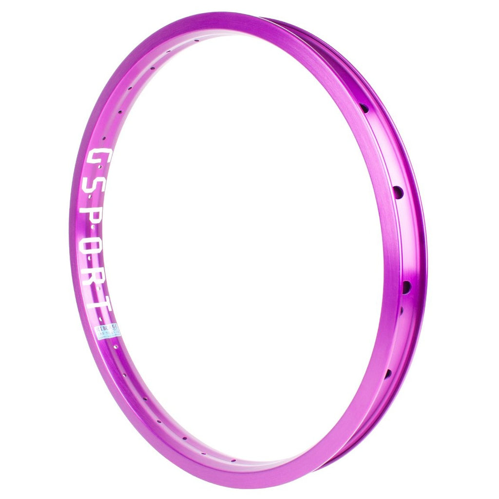 purple bmx rims