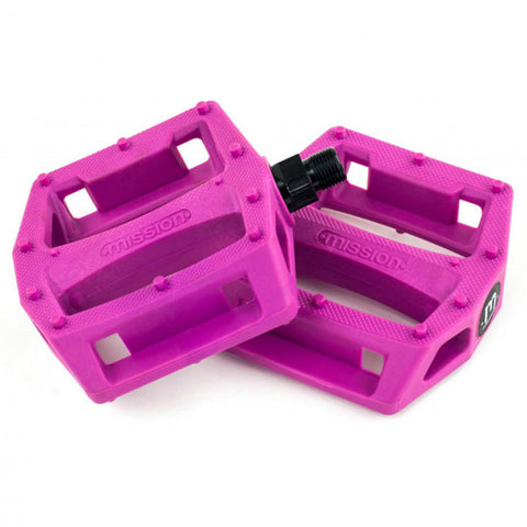 purple bmx pedals