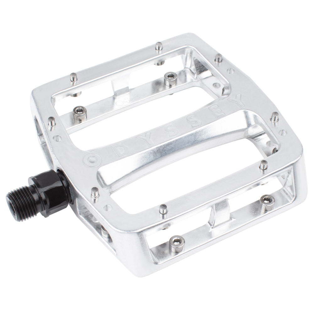 silver bmx pedals