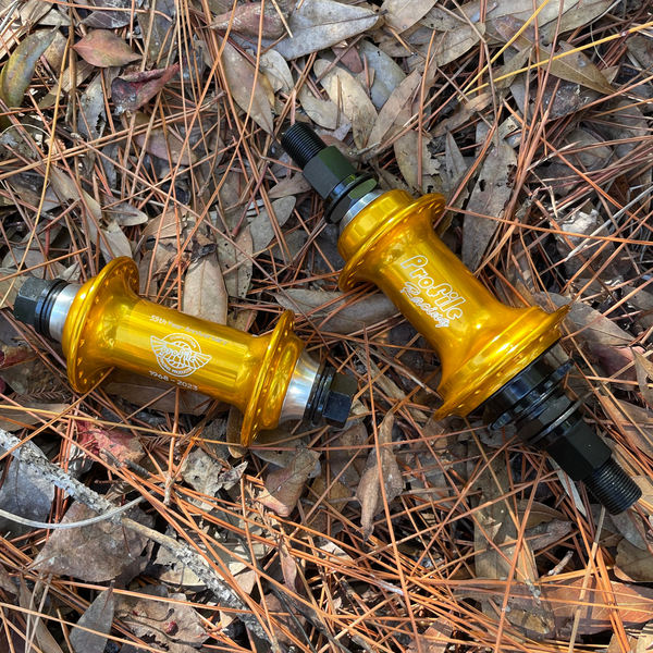 Profile 55th Anniversary Totem Hubset Gold BMX Hubs – The Secret