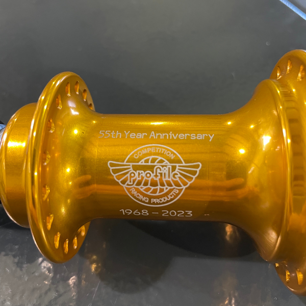 Profile 55th Anniversary Totem Hubset Gold BMX Hubs – The Secret