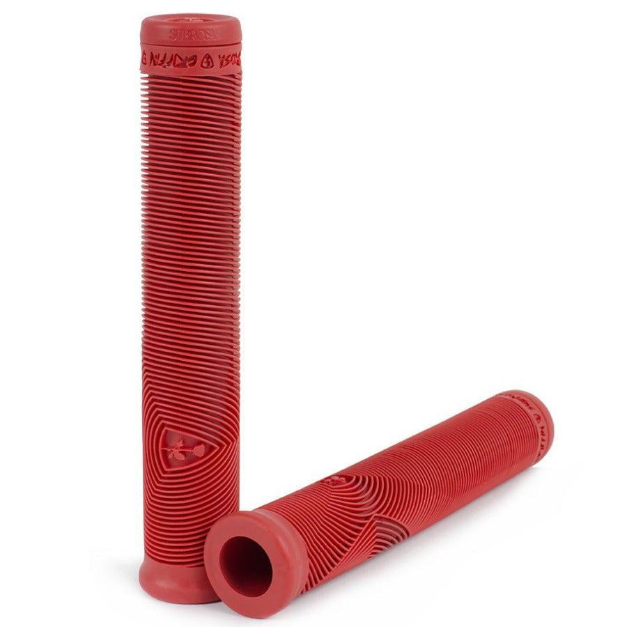 red bmx grips