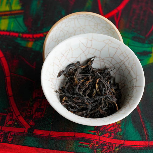 Finished dancong oolong loose leaf tea