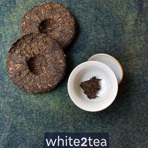 light fermentation shou Puer tea