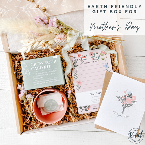 Earth Friendly Gift Box for Mother's Day