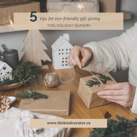 5 tips for eco-friendly gift giving this holiday season