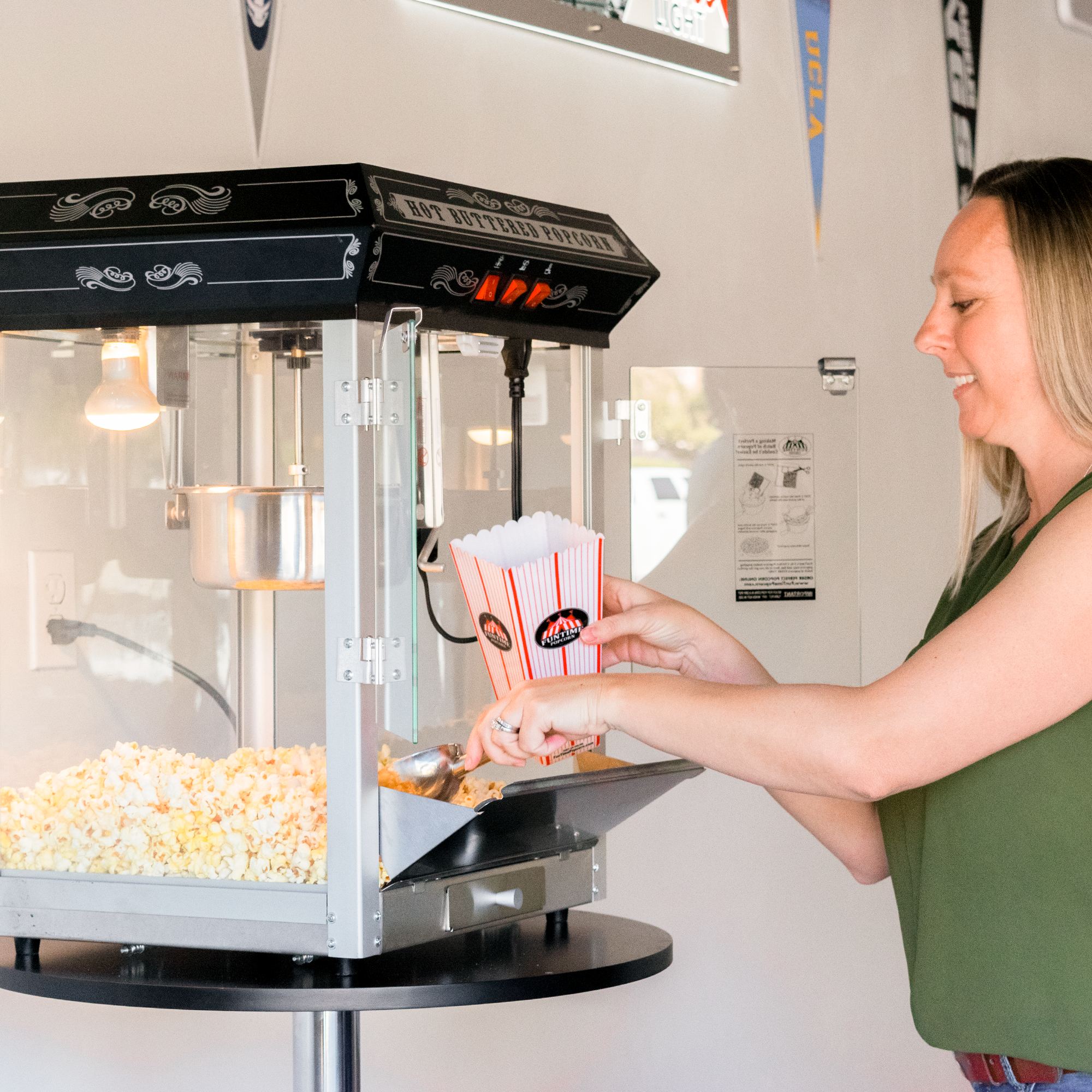 bar top popcorn machine