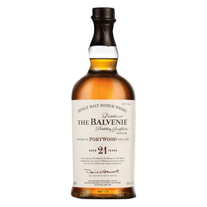 The Balvenie 21 Year Old PortWood Single Malt Scotch Whisky 750ml