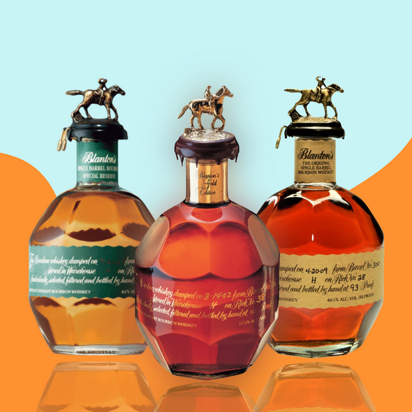 The Blanton's Bourbon Haus Bundle 3/750ml