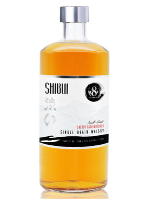 Shibui 8 Year Old Single Grain Japanese Whisky 750ml