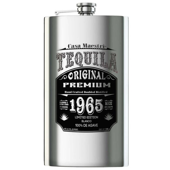 Casa Maestri Limited Edition Flask Blanco Tequila 750ml