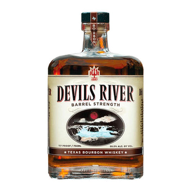 Devils River Barrel Strength Bourbon Whiskey 750ml