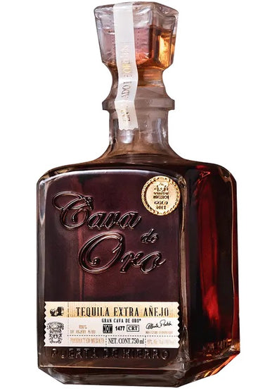 Cava De Oro Tequila Extra Anejo 750ml