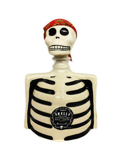 Los Azulejos Skelly Blanco Tequila 750ml