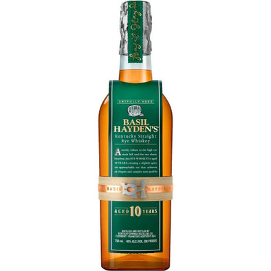 Basil Hayden's 10 Year Old Rye Whiskey 750ml