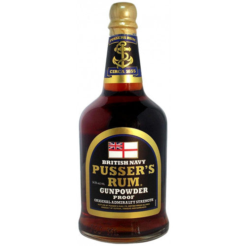 Pusser's British Navy Rum Gunpowder Proof 750ml