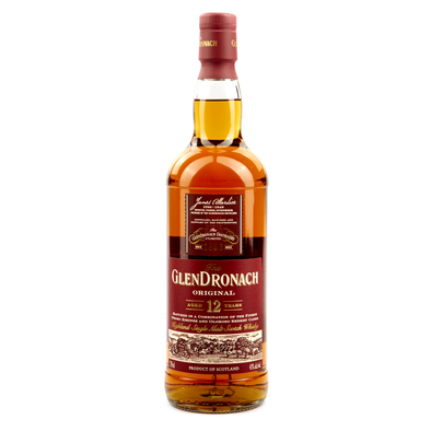 GlenDronach 12 Year Old Single Malt Scotch Whisky 750ml